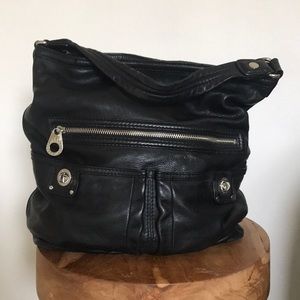 Marc by Marc Jacobs Black Leather Shoulder Bag